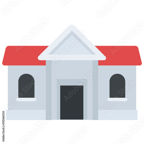 
A family house, residential building
