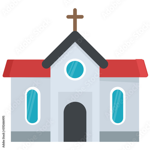 
Religious building for worship, church
