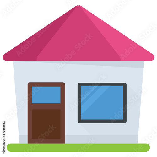 
A family house, residential building
