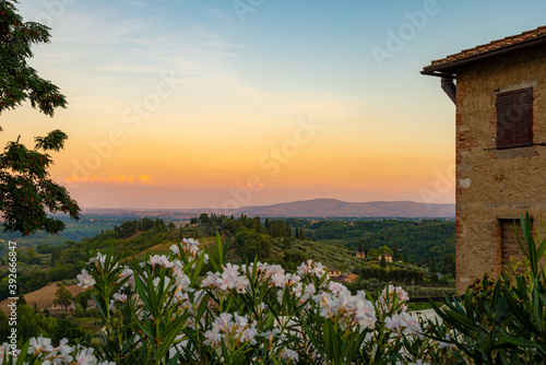 Ausblick auf die Toscana