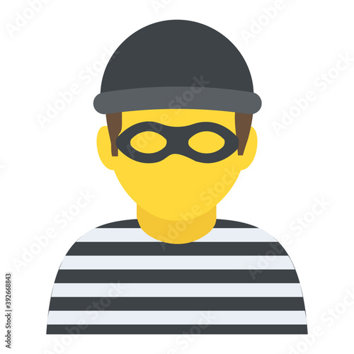 
A person who is kept in jail for committing any illegal activity  
