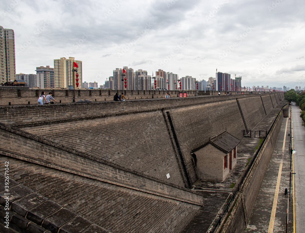 Naklejka premium Remparts de Xi'an, Chine