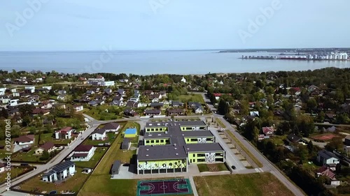 Randvere School at Muuga Shipyard,Estonia photo