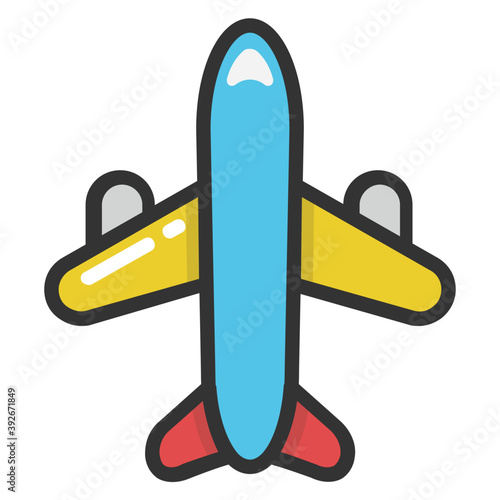 
Airplane Vector Icon
