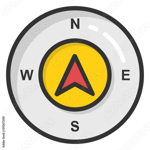 Free Download 
Compass Vector Icon
 - GFXLoad