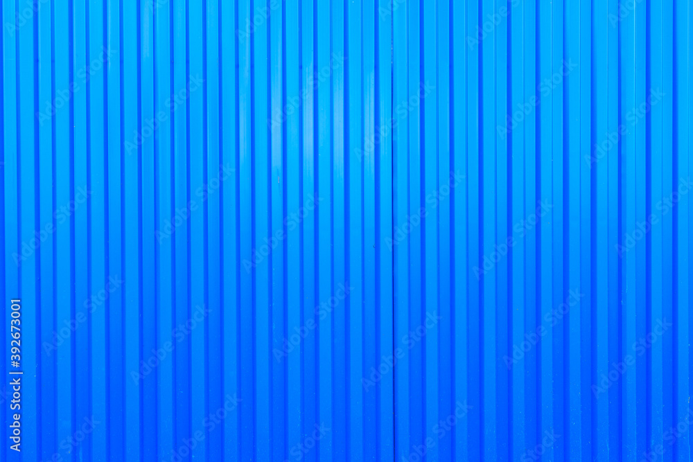 blue metal fence surface, corrugated sheet blue metal fence surface, corrugated sheet