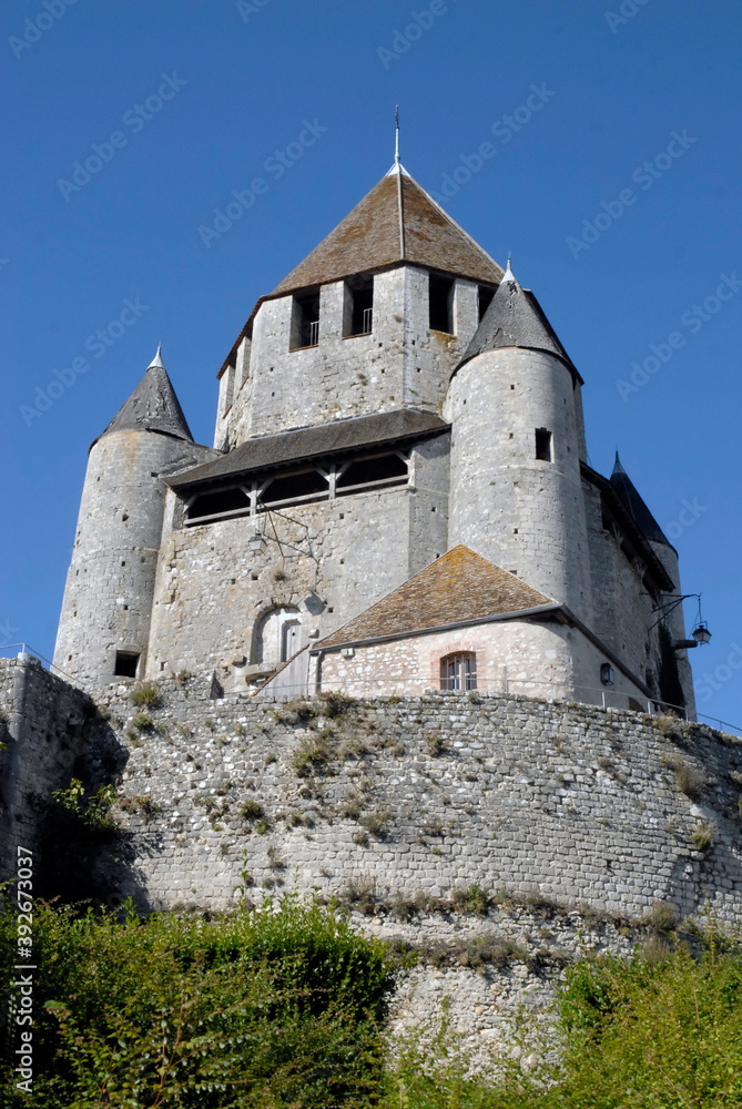 ville de Provins, cité médiévale, la Tour César (XIIe siècle), département de Seine-et-Marne, France
