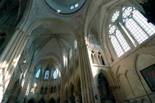 ville de Provins, collégiale Saint-Quiriace (XIIe siècle), département de Seine-et-Marne, France
