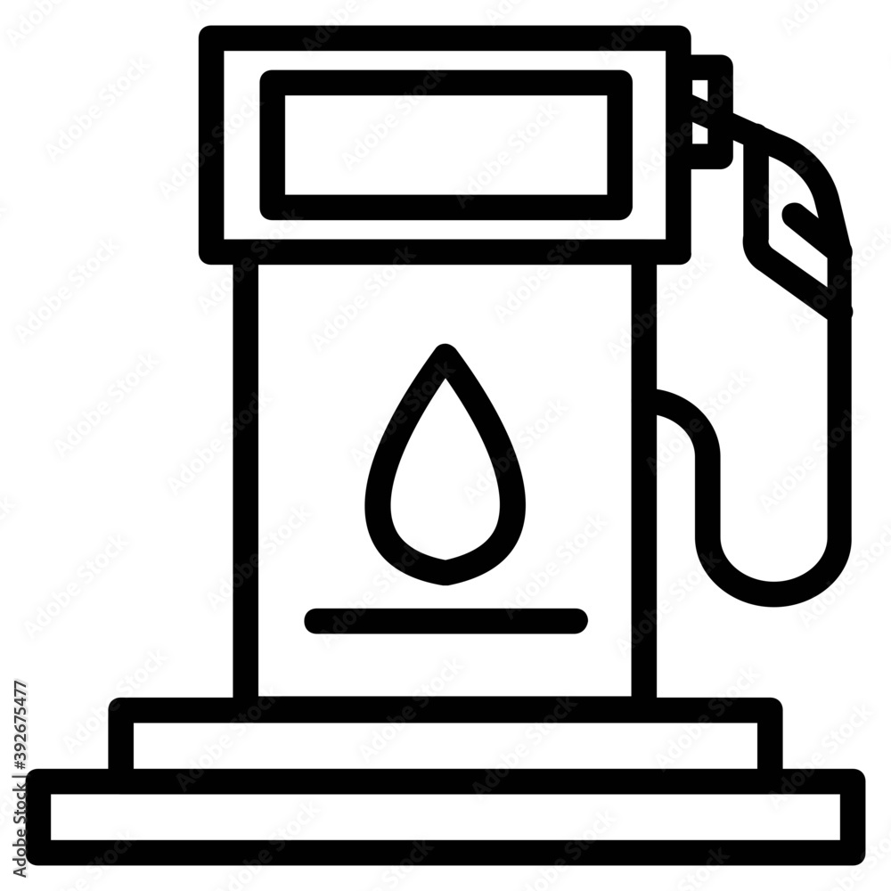 Line icon design of fuel pump
Line icon design of fuel pump