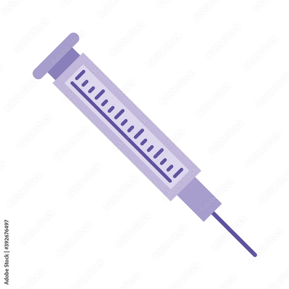 injection vaccine medical flat style icon injection vaccine medical flat style icon