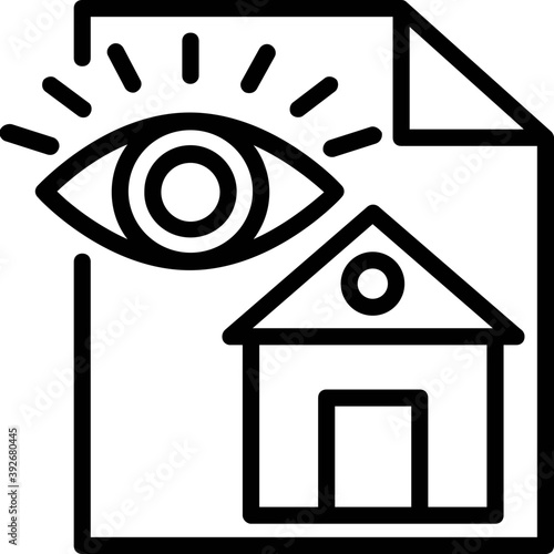 
A home and slightly turned property document
