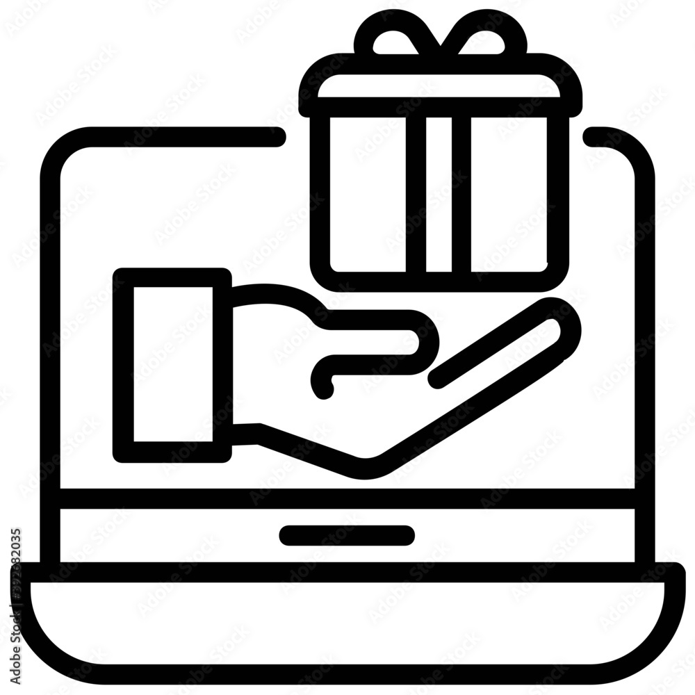 A gift box with dollar coin and discount offer
A gift box with dollar coin and discount offer