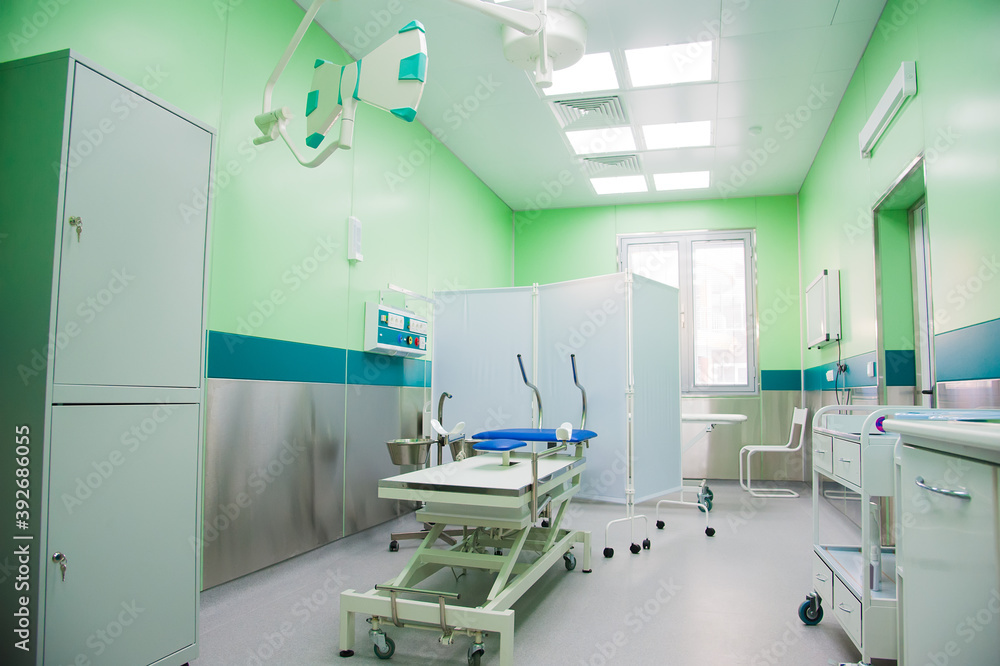 Interior of modern clinic Interior of modern clinic