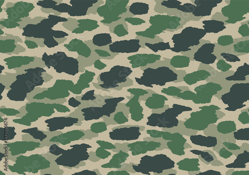 seamless vector camouflage repeat pattern