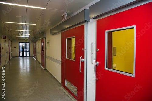 Interior of modern clinic