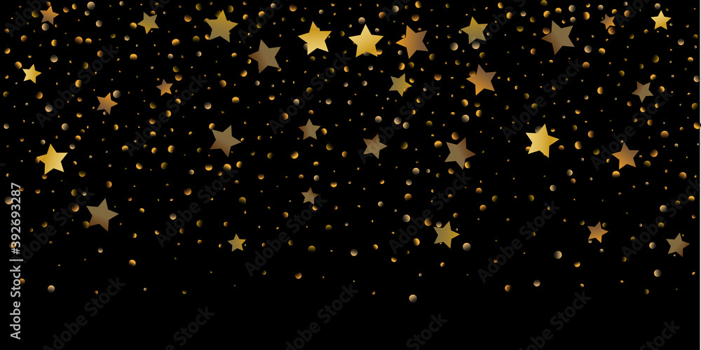 Star of confetti. Star of confetti.