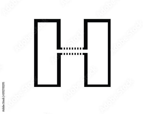 p and h creative logo designs and logo letters