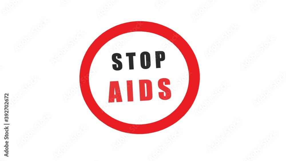 stop aids. world aids day. aids awareness ribbon. Animation
stop aids. world aids day. aids awareness ribbon. Animation