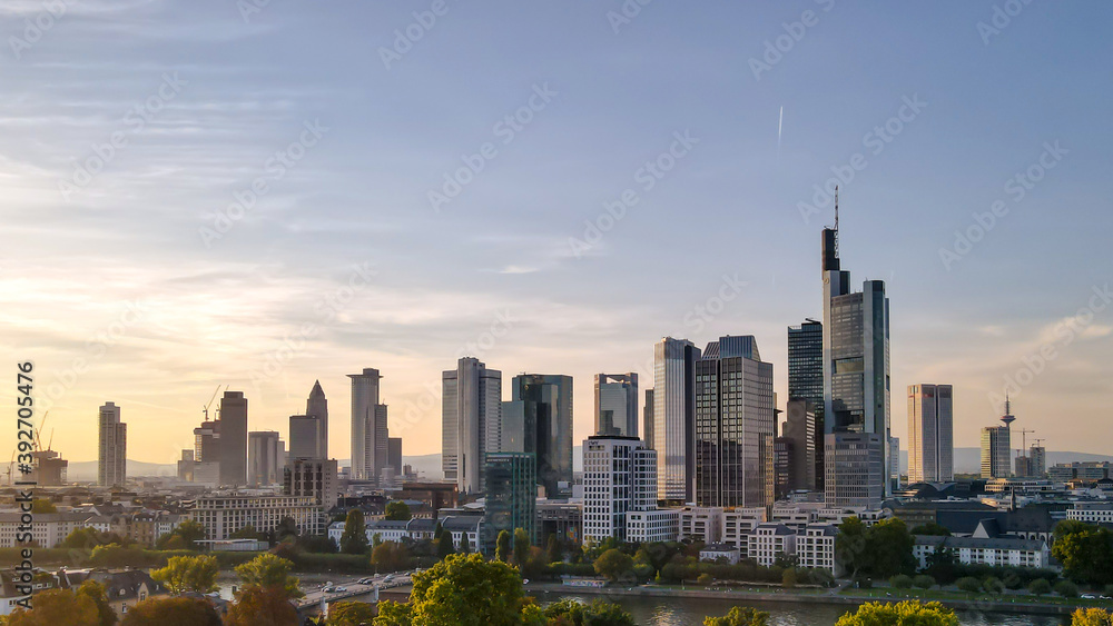 Frankfurt Skyline Hochhaus