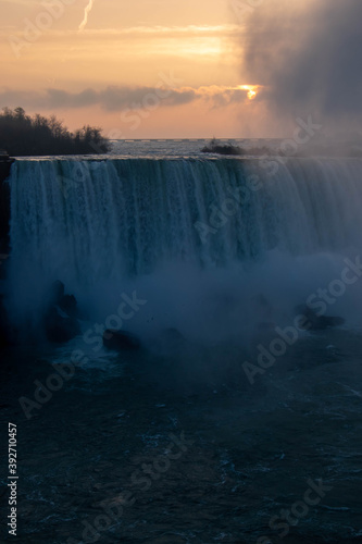 Sunrise over Niagara Falls