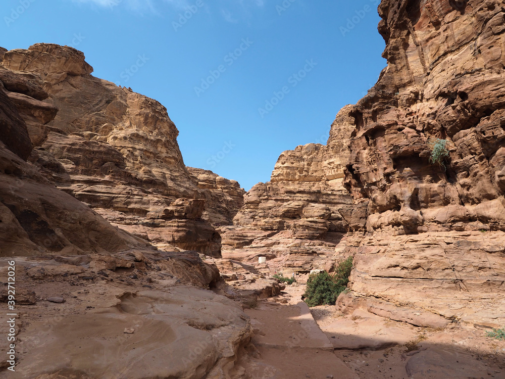 Wadi Musa gorge