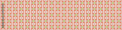 Abstract Cross Pattern Dots Logo generative computational art illustration