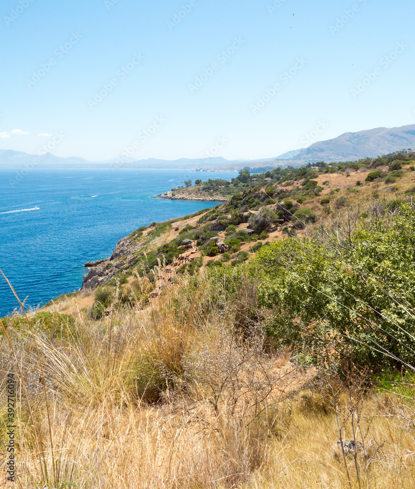 Amazing mediterranean landscape of the Amazing mediterranean landscape of the