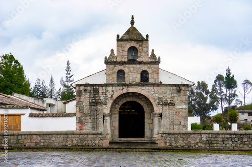 Ecuador, oldest and first church of Ecuador, built in 1534. The church of Balbanera