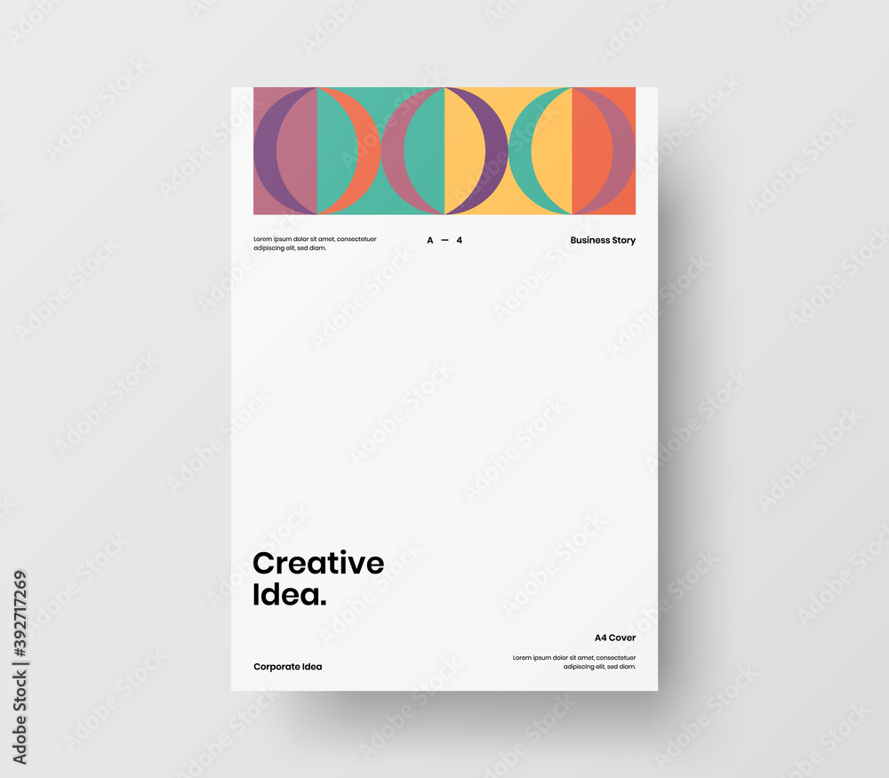 Geometric business cover design. Corporate identity abstract vector illustration brochure template. Geometric business cover design. Corporate identity abstract vector illustration brochure template.