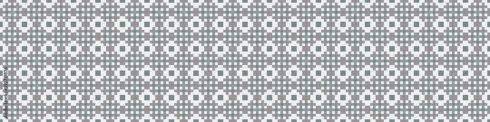 Abstract Cross Pattern Dots Logo generative computational art illustration