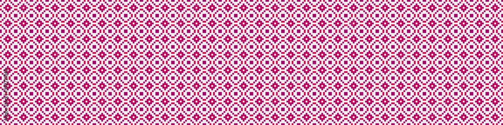 Abstract Cross Pattern Dots Logo generative computational art illustration