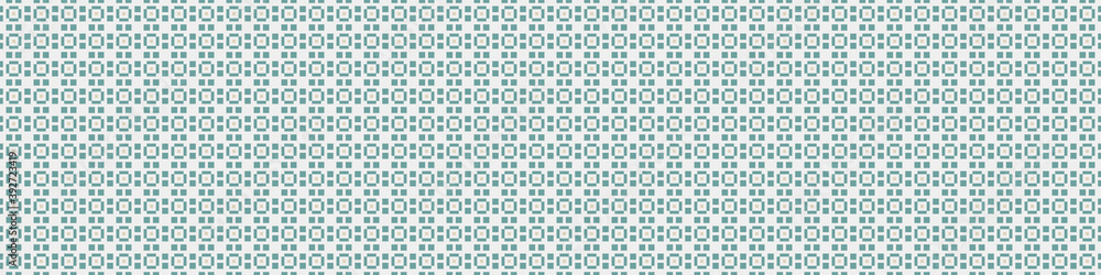 Fototapeta premium Abstract Cross Pattern Dots Logo generative computational art illustration