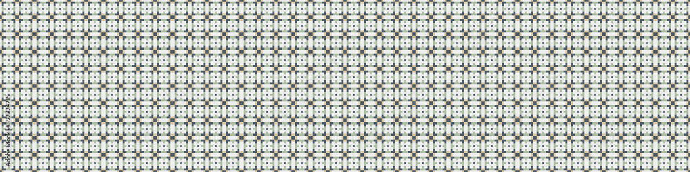 Fototapeta premium Abstract Cross Pattern Dots Logo generative computational art illustration