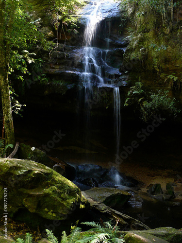 Horseshoe Falls in the Blue Mountains, Australia photo