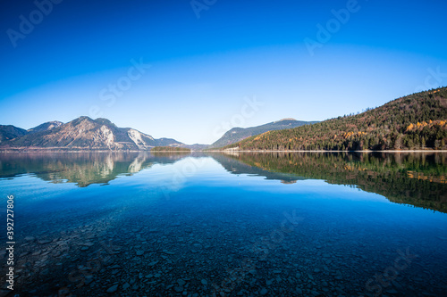 bavaria  water  walchensee  lake  mountain  germany  blue  nature  alps  landscape  sky  mountains  see  german  travel  forest  view  tree  autumn  summer  alpen  scenic  vacation  outdoors  green  r
