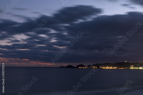 (千葉県-風景)房総の夕暮れの海岸風景４ © moarave