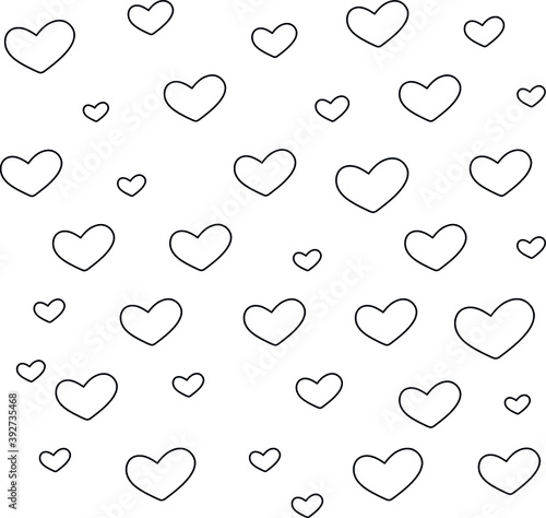 background heart transparent