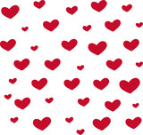 background red heart