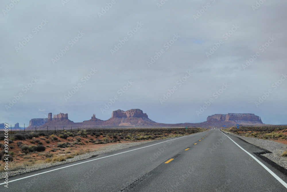 Forrest Gump Point at Monument Valley, Utah