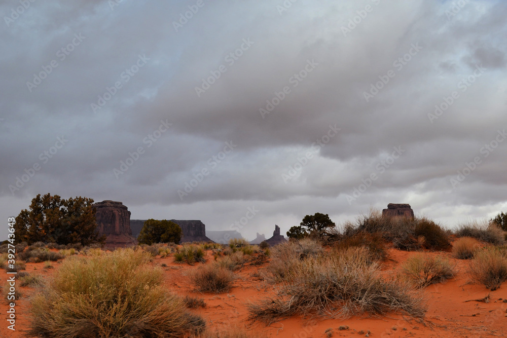 Before the storm, Monument Valley, Utah