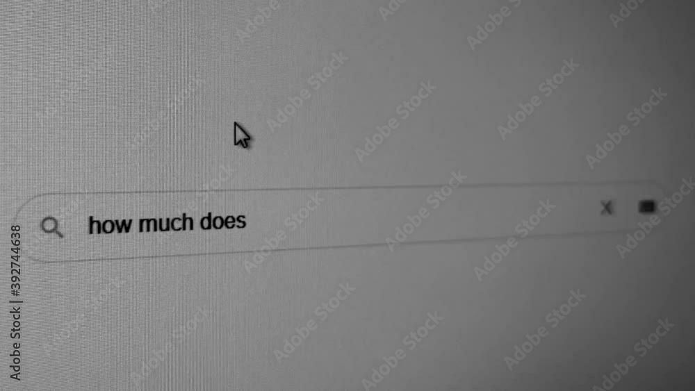 Close-up of a monitor screen with a browser search bar - how much does the Covid-19 vaccine cost. Searching the internet for information on pandemic covid-19. Close-up of a monitor screen with a browser search bar - how much does the Covid-19 vaccine cost. Searching the internet for information on pandemic covid-19.