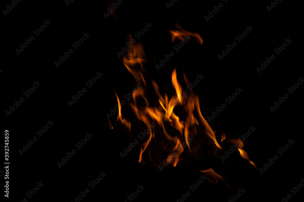 Fire flames on black background. fire burst texture for banner backdrop. Fire flames on black background. fire burst texture for banner backdrop.