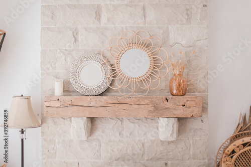 Beautiful Furniture Warm Wooden Rustic Indoor Decoration