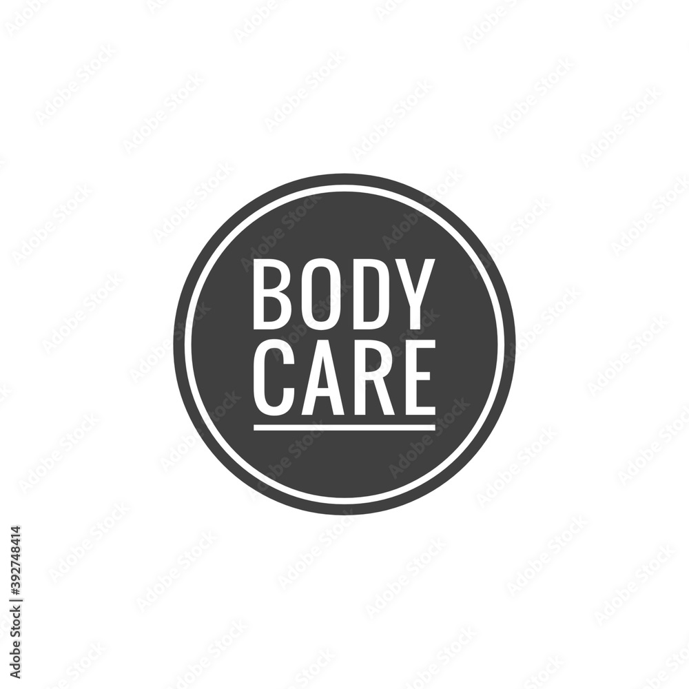 Illustration about love your body, body care, self care, self love. Lettering, Quote Sign for Beauty Products Packaging/Print Design. Illustration about love your body, body care, self care, self love. Lettering, Quote Sign for Beauty Products Packaging/Print Design.