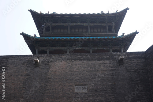 The city wall of Pingyao Ancient City
