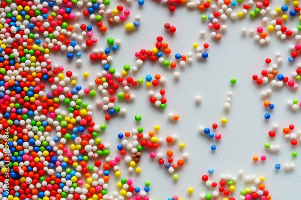 close up of colorful sparkling sugar background close up of colorful sparkling sugar background