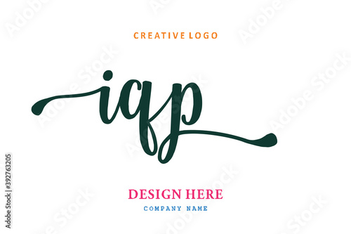 IQP lettering logo is simple, easy to understand and authoritative