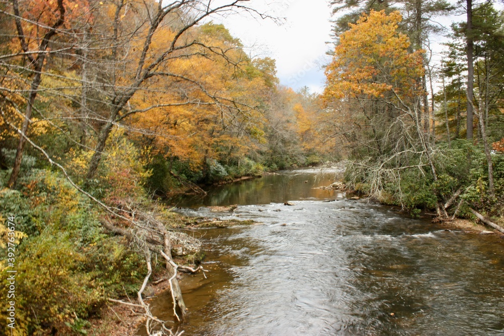 stream near Linville Falls on Blue Ridge Parkway