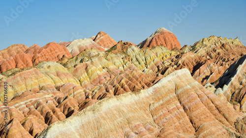 Wallpaper Mural Rainbow Mountain at Zhangye, China Torontodigital.ca