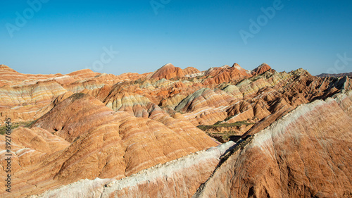 Wallpaper Mural Rainbow Mountain at Zhangyi, China Torontodigital.ca